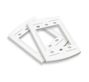 Mounting plate for SATEL CZ-EMM POD access control reader, white, 6 mm depth
