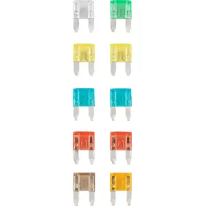 Mini automotive fuse set NEO Tools 11-992, 10 pieces, blade (mini) fuses
