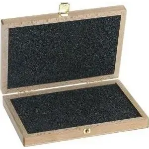 Wooden case for measuring instruments 200 mm, Helios Preisser