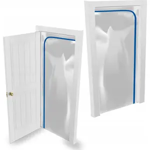 Dust Curtain Dedra BH1060 120x220 cm with Zipper — dust protection curtain