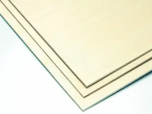 Plywood panel Dedra C8621 — birch hardwood, pressure-treated, 900×300×4 mm