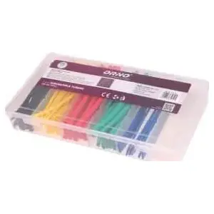 Heat Shrink Tube Set ORNO OR-AE-13141 — multicolour tubing assortment for insulation and cable repair