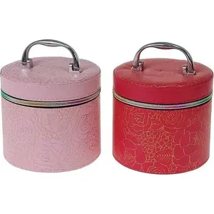 Cosmetic Case Adar Kuferek S with Mirror and Lock 14×13×14 cm — MIX