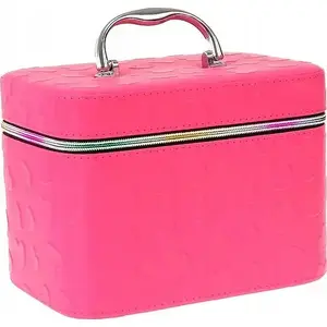 Makeup case Adar Kuferek L with mirror and lock 23×17×15 cm mixed colors