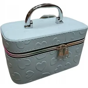 Storage Case Adar Kuferek S with Mirror and Lock 19×11×10 cm — mixed colors