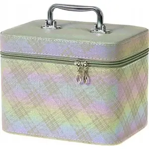 Storage Case Adar Kuferek L with Mirror and Zipper 23×17×15 cm