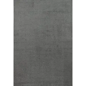 Paklājs DOMOLETTI Lucca T306A-FDE-37, taisnstūra 1,2 x 1,7 m, tumši pelēks