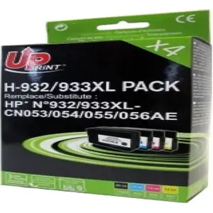 Ink cartridge multipack HP 932/933XL by HP — compatible high-yield black and color cartridges