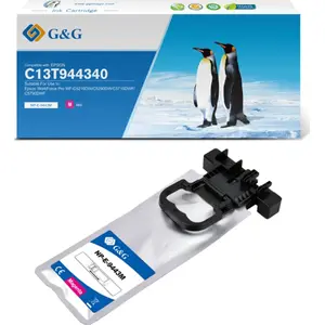 Картридж с чернилами g g NP-E-9443M совместимый, магента, ресурс 3000 стр.