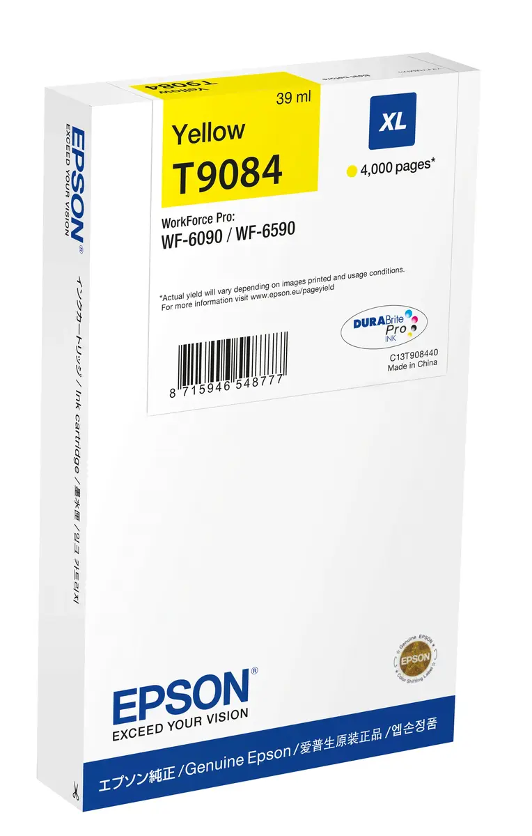 Epson C13T90844N желтый картридж (High XL) Photo 2