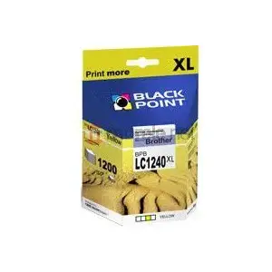 Ink cartridge BLACKPOINT BPBLC1240XLY — compatible yellow LC-1240Y cartridge