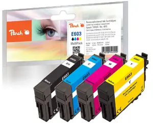 Ink cartridge pack Triton PI200-868 compatible for Epson — 4 pcs, Standard Yield, Black 4.8 ml, Cyan/Magenta/Yellow 3.8 ml