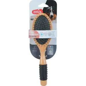 Pneumatic Wooden Grooming Brush for Dogs ZOLUX DOG SALON — ZOLUX 470863