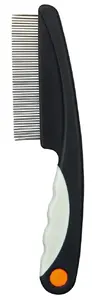 Trixie TRIXIE 2410 dog comb, black/grey, 150 mm width