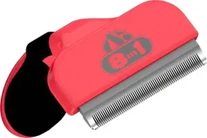 Grooming Rake 8in1 Perfect Coat M — undercoat deshedding tool for dogs