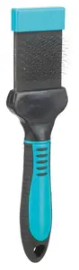 Щетка-гребень для животных Trixie TRIXIE 24135 — уход за шерстью кошек и собак, компактная