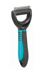 Щетка-грумер Trixie Universal Groomer для кошек, чёрная, длина 180 мм