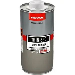 Šķīdinātājs akrila izstrādājumiem Novol THIN 850 0,5 l – Novol NL-32101