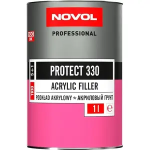 Novol PODKÅAD PROTECT 330 5:1 1L Pelēks — aizsarggruntējums