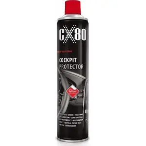 Cockpit Protector Teflon Spray 600 ml, CX80 — interior protectant for car dashboards and plastics