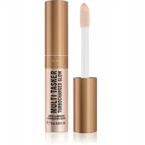 Liquid Highlighter Blush Rimmel Multi Tasker Turbocharged Glow 004 Chelsea Glow 10 ml