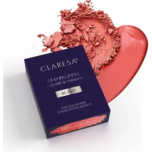 Makeup Revolution Creamy & Pressed Blush Duo Palette 02 Candy Crush 8.5 g — cream and pressed contouring/blush palette