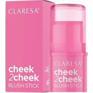 Cream-to-powder cream blush stick Claresa Cheek 2 Cheek 01 Candy Pink 6 g