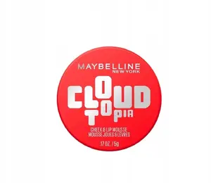 Matēts krēmveida lūpu un vaigu tonis Maybelline Cloudtopia 03 Divine Crimson 5 g