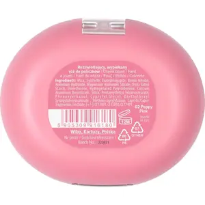 Vaigu sārtums Lovely Stay Pink Baked Blusher 2 Poppy Pink 3,5 g