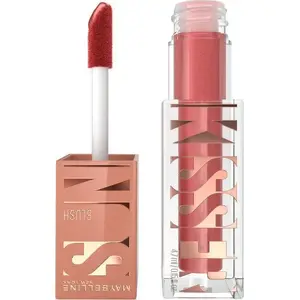 Sārtumi Maybelline Sunkisser Blush 06 City Sizzle, izgaismojoša krēmveida‑pudras tekstūra, 4,7 ml