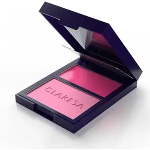 Makeup Revolution CLARESA Duo Palette Creamy & Pressed Blush 01 Awesome Blossom 8.5 g — cream and pressed contouring/blush palette