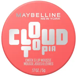 Матовый кремовый румяно-помадный тинт Maybelline Cloudtopia 05 Coral Illusion, 5 г