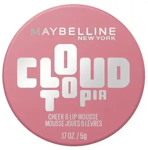 Матовый кремовый румяно‑помада для губ и щек Maybelline Cloudtopia 08 Enchanted Mauve 5 г