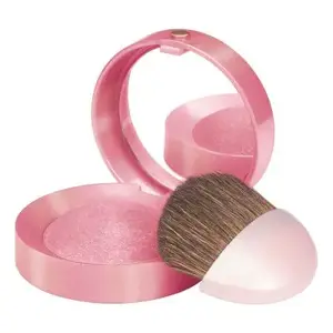Acu ēna Bourjois Paris Little Round Pot 34 Rose d'or 2,5 g, vienkrāsaina rozā nokrāsa