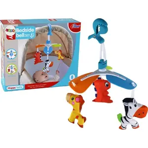 Погремушка-карусель LEANToys модель 16234 — клипса с цветными фигурками животных