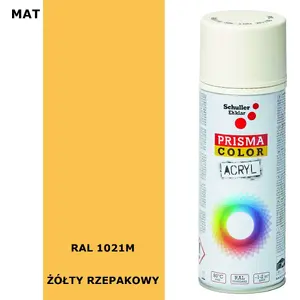 Аэрозольная краска Schuller Prisma Color RAL 1021M — матовая