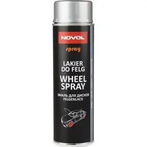 Riteņu krāsa Novol 34102 sudraba 500 ml — 1 gab.
