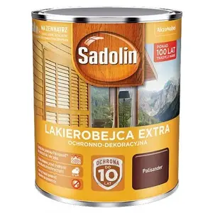 Koka lakas-smidzinātājs SADOLIN Lakierobejca Extra tek 0,75 l — caurspīdīgs aizsargpārklājums koksnei