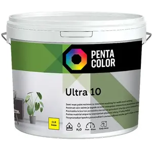 Краска PENTACOLOR EMUL PAINT ULTRA 10 CLR 5L — PENTACOLOR 5 л эмульсионная краска, бесцветная