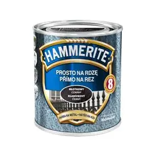 Krāsa metālam HAMMERITE āmura efekts sudraba‑pelēks 0,7 l