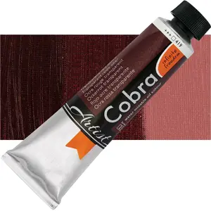 Масляная краска в тюбике Cobra Artist Water-Mixable Oil Colour Прозрачная красная охра 419, 40 мл