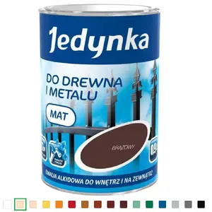 Alkīda emalja Jedynka 0,9 l — ziloņkaula krāsa