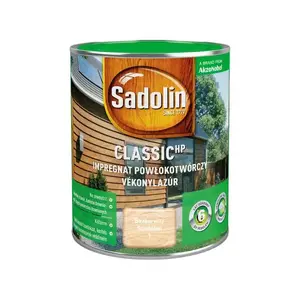 Koksnes impregnēšanas līdzeklis SADOLIN Classic HP caurspīdīgs 2,5 l
