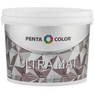 Emulsion paint PENTACOLOR EMULSION PAINT ULTRA MAT WHITE 10 L