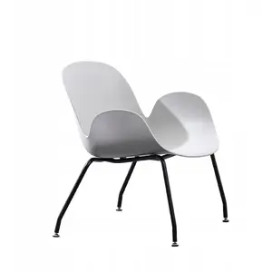 Armchair / Bucket Chair Nuforma 04K 8618 — Upholstered seat, metal legs
