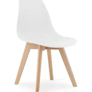 Chair LEOBERT KITO — white, indoor seating, single unit