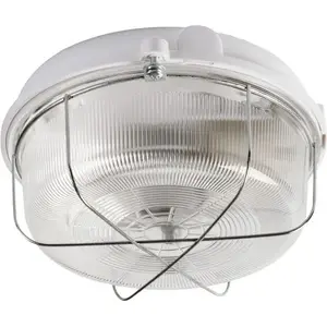Ceiling light Kanlux Ines 7061N 100W E27 IP43, hermetic fixture