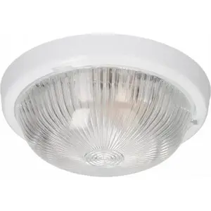 Outdoor lighting fixture ORNO 7070T-ALFA, 100W, E27 socket, IP44, clear glass shade