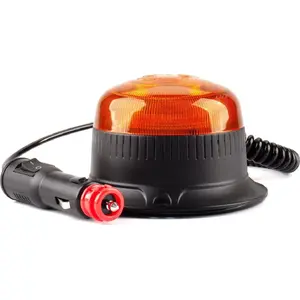 Amio warning beacon W21ML magnetic, R65/R10, 18 LEDs, 12/24V, IP56