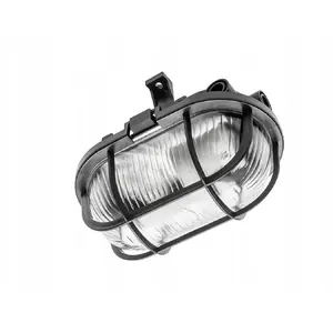 Ceiling lamp GTV SANGUESA KAY E27 max 40W AC220-240V IP44 ABS/glass black